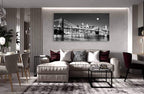 Baisuart-Q30375 Brooklyn Bridge Night View 1 Panels Landscape Artwork Canvas - Image 5