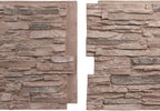 EverStone Canyon Ridge Faux Stone Panel, 45 3/4"W x 24 1/2"H x 1 1/4"D - Image 8