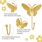 MOROBOR Butterfly Decorative Wall Hooks - Image 4