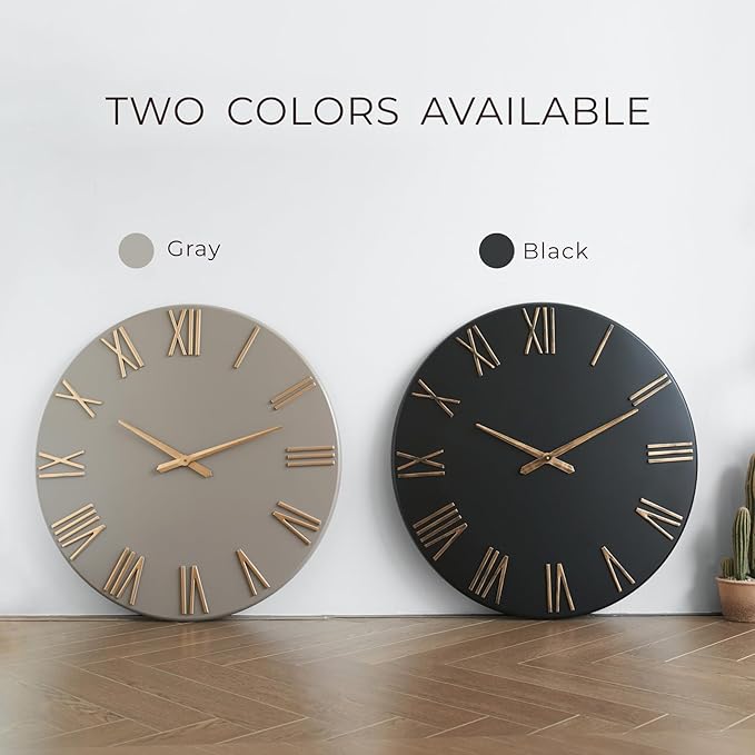Oversized Modern Wall Clock - Image 5
