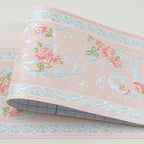 AbaBoorty Pink Flower Pattern Wallpaper Trim - Image 7