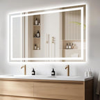 Hivone 60X40 LED Bathroom Mirror by Hivone