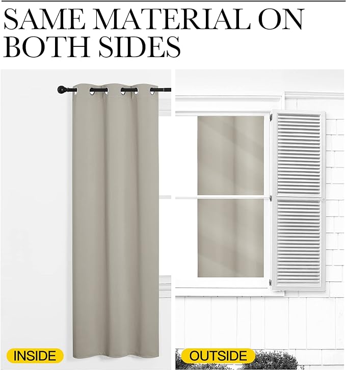 NICETOWN Kitchen Curtains, Short Curtains - Image 6