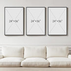 Large Framed Modern Luxury Wall Art - Image 3