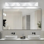 IZORRO LED Modern Bathroom Lights Fixtures, Matte White Acrylic Wall Lighting - Image 7