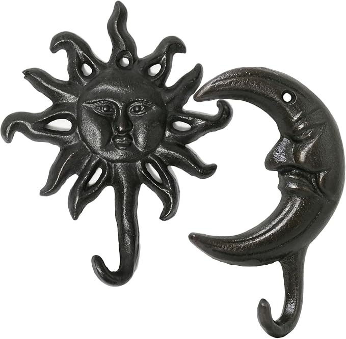 Cast Iron Hook, Antique Decorative Wall Hooks Hanger by Unknown