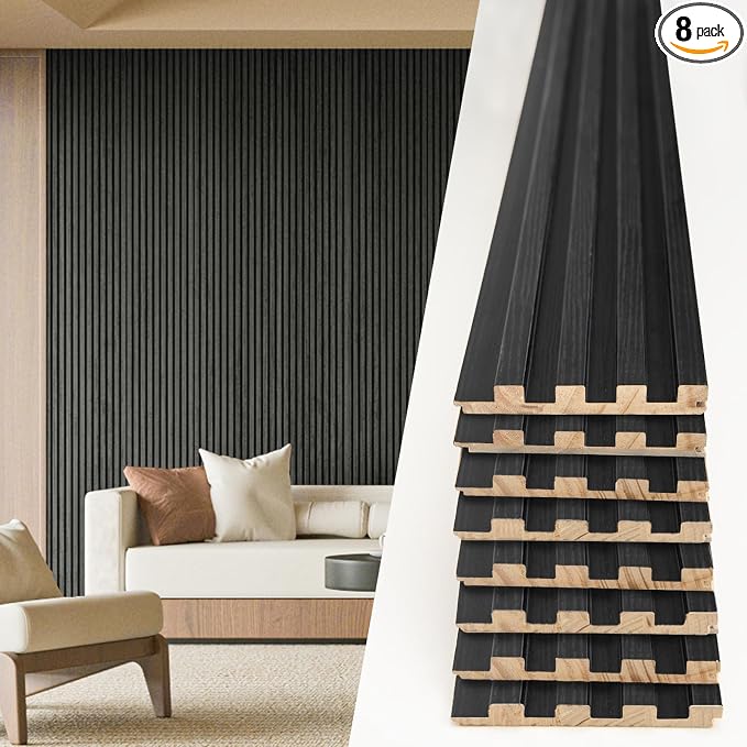 Art3d Slat Wood Wall Paneling by Art3d