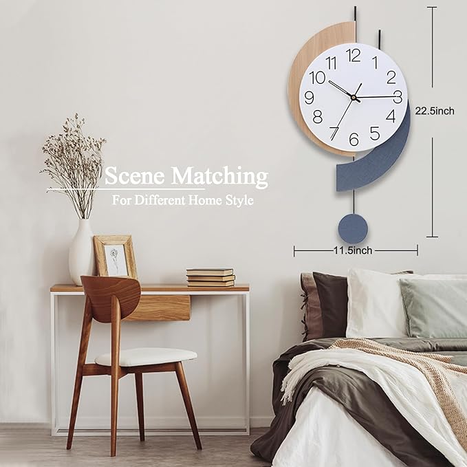 Dankeit Decorative Silent Quartz Wall Clock - Image 3