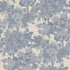Tempaper Textured Blue Canopy Toile Faux Grasscloth Removable Peel and Stick by TempaperCo