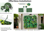 Artificial Grass Wall Panels for Indoor Outdoor, 16 Pack 20"x20", Boxwood Panels - Image 6