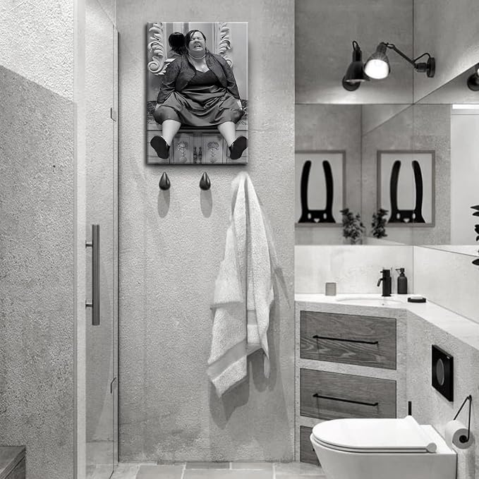 Funny Bathroom Wall Art Set of 2 - Image 6