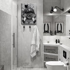 Funny Bathroom Canvas Wall Art Set of 2 - Image 4