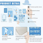 Uniro Coastal Cowgirl Room Decor, Coastal Granddaughter Room Decor, Light Blue - Image 5