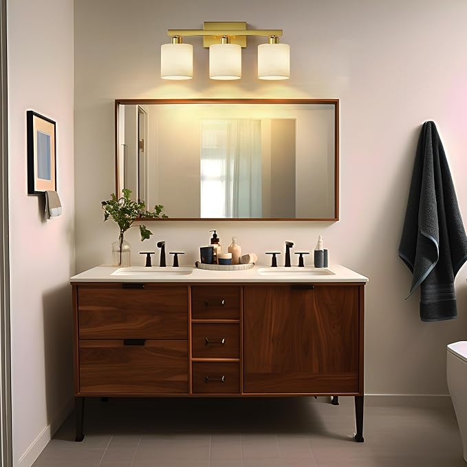 PARTPHONER Bathroom Light Fixtures, Bathroom Lighting Fixtures Over Mirror - Image 7