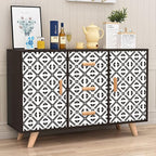 Jeweluck Black and White Peel and Stick Wallpaper Black and White Removable - Image 3