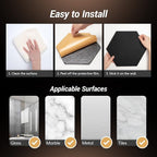 12 Pack Hexagon Acoustic Panels, TONOR 12"x 10"x 0.4" High Density Sound Proof - Image 7