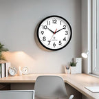 DAXSMY Atomic Wall Clock Analog 14 Inch Battery Operated Modern Decorative - Image 7