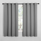 NICETOWN Silver Grey Blackout Curtain Panels by NICETOWN