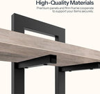 HOOBRO Floating Shelves, 15 Inch Wall Shelf Set of 4, Wall Mounted Storage - Image 5