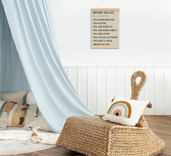 Mental Health Positive Affirmations Inspirational Wall Art Decor, Therapist - Image 2