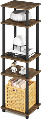 Furinno Turn-N-Tube Storage Shelves, Stackable Standing Shelf, Open Corner Shelf - Image 4