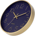 Foxtop Modern Wall Clock 12 Inch Silent Non-Ticking Battery Operated Round - Image 6