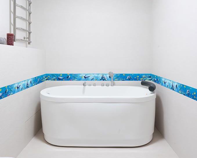 FLFK Peel and Stick Wallpaper Border Wall Decals - Image 6