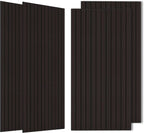 Wood Veneer Acoustic Panels, 4 Pack 47.2”x23.6” Sound Panels, Decorative Large by AUTORIFIC