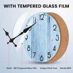 Wall Clock, Modern Wall Clocks Battery Operated, Silent Non Ticking Clock - Image 4