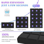 JBER 24 Pack 2" X 12" X 12" Acoustic Foam Panels, Soundproofing Wall Studio - Image 5