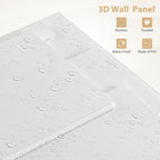 Heikki 30 Pack 3D Wall Panel for Interior Wall Décor, PVC Flower Textured Wall - Image 2
