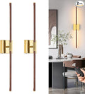 Morauroral 36 Inch Battery Operated Wall Sconces Set of 2, Dimmable Battery by Morauroral