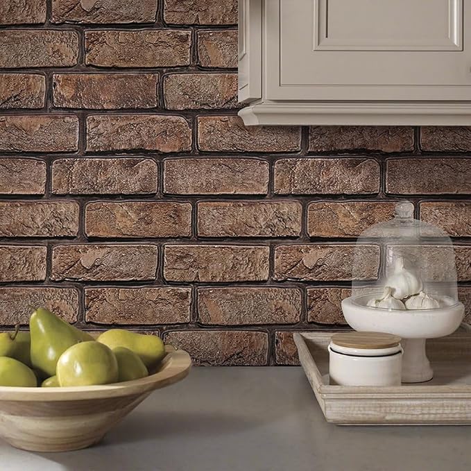 Commomy 3D Faux Brick Wall Panels - Image 2