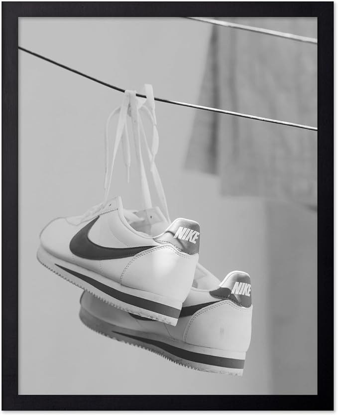 Poster Master Shoes in Clothesline Print by PosterMaster