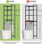 Kalrin Over-The-Toilet Storage Rack, 4-Tier Bathroom Organizer Shelf Over Toilet - Image 2