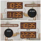 DreamSky Wooden Digital Alarm Clock - Image 5