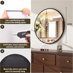 XRAMFY 30 Inch Round Mirror - Image 6