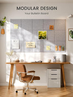 Bumusty Large Cork Board 48" x 36" Alternative - Image 6