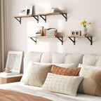 YGEOMER Floating Shelves for Wall Mounted Wall Shelves for Bedroom, Bathroom - Image 7