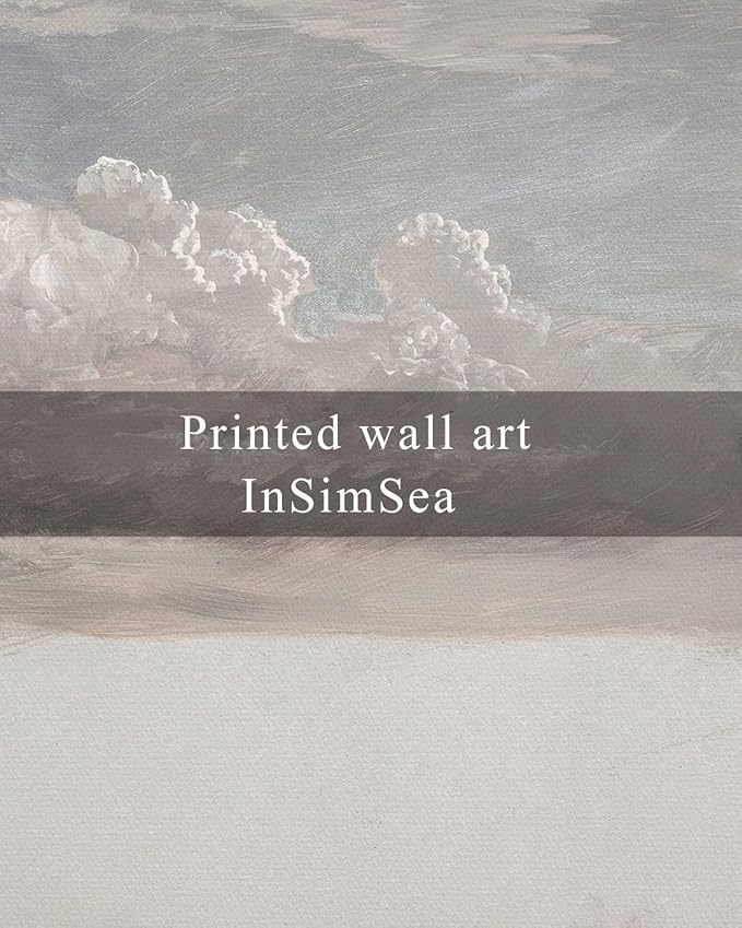 InSimSea Framed Canvas Wall Art Vintage Decor, Home Decor Classical Oil - Image 5