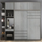 practicalWs Grey Wood Wallpaper 17.7''×787.4'' - Image 3