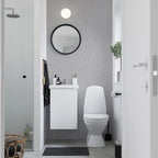Grey Grasscloth Peel and Stick Wallpaper 17.7inchx118.1inch Textured Wallpaper - Image 7