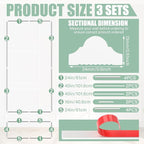 Pangda Peel and Stick Wall Molding Kit, 3D Premade Accent Molding Wainscoting - Image 2