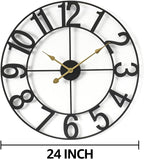 Sorbus Large Wall Clock for Living Room Decor - Image 2