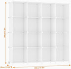 HOMIDEC Closet Organizers and Storage, 16 Cube Storage Organizer, Closet - Image 3
