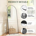 Mirror Full Length 58"x19" Full Body Floor Mirror - Image 4
