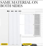 NICETOWN Room Divider Curtain Screen Partition, Vertical Blind - Image 5