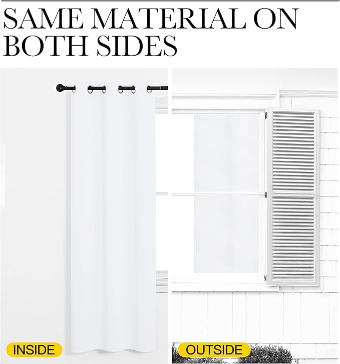 NICETOWN Room Divider Curtain Screen Partition, Vertical Blind - Image 5