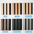 Art3d 6-Pack Acoustic Wood Slat Wall Panel Sample - Image 2