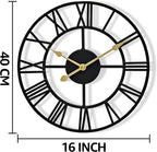 Sorbus Large Wall Clock for Living Room Decor - Image 3